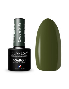 CLARESA Hybrid nail polish GREEN 805 -5g