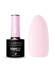 CLARESA Hybrid nail polish PINK 504 -5g