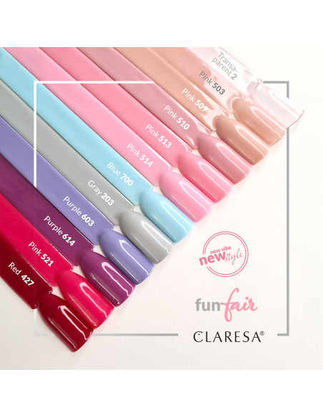 CLARESA Hybrid nail polish PINK 513 -5g