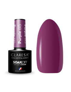 CLARESA Hybrid polish PURPLE 615 -5g