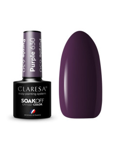 CLARESA Hybrid polish PURPLE 630 -5g