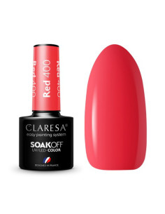 CLARESA Hybrid nail polish RED 400 -5g