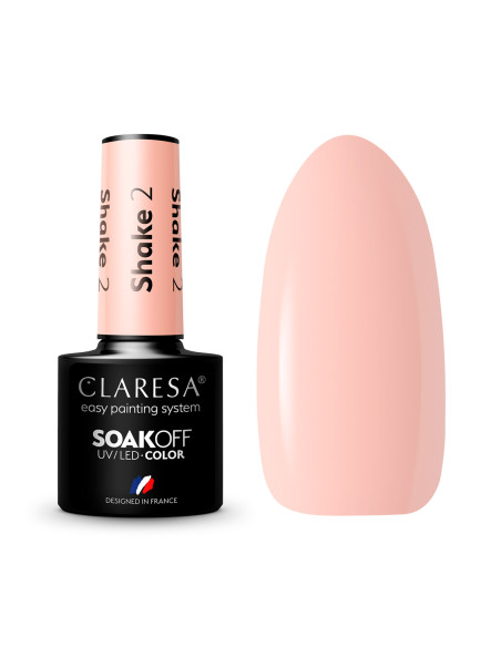 CLARESA Hybrid nail polish SHAKE 2 -5g