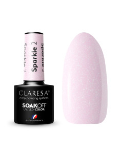 CLARESA Hybrid nail polish SPARKLE 2 -5g