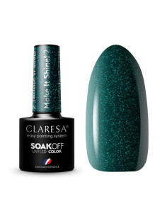CLARESA Hybrid nail polish Make It Shine! 2 -5g