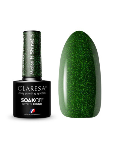 CLARESA Hybrid nail polish Make It Shine! 5 -5g