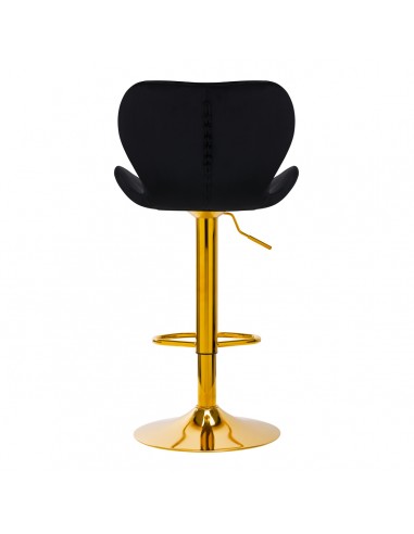BAR STOOL QS-B15 VELVET BLACK