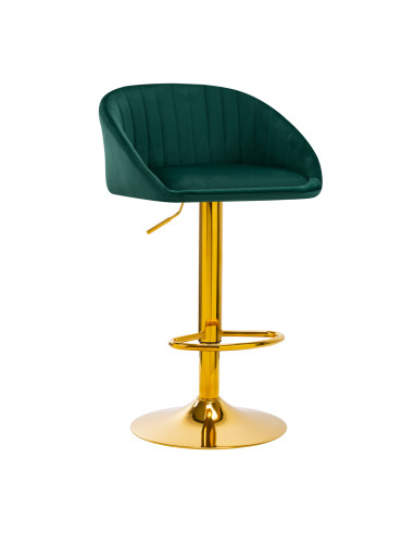 4Rico Bar Hocker QS-B16G velvet green
