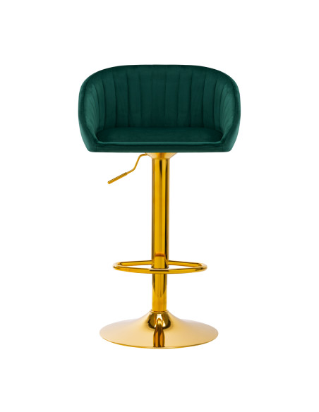 4Rico Bar Hocker QS-B16G velvet green