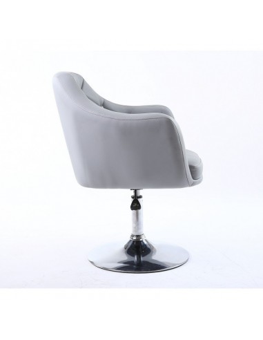 Grey. Beautiful salon chair. Unique chair for beauty salon, hairdresser and nail salon. Bella Furniture Chair Grey BFHC830
