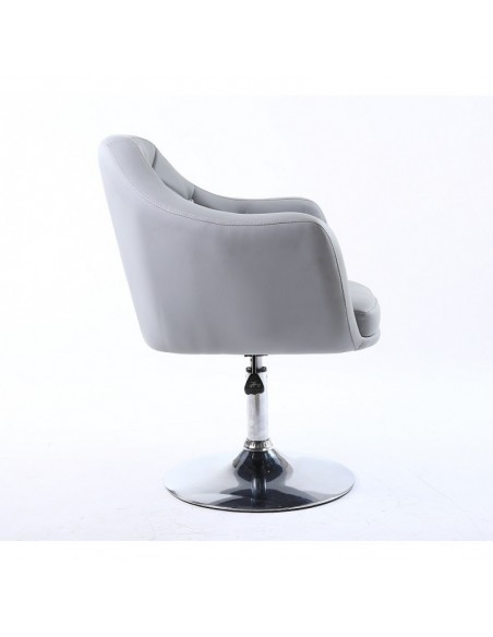 Grey. Beautiful salon chair. Unique chair for beauty salon, hairdresser and nail salon. Bella Furniture Chair Grey BFHC830