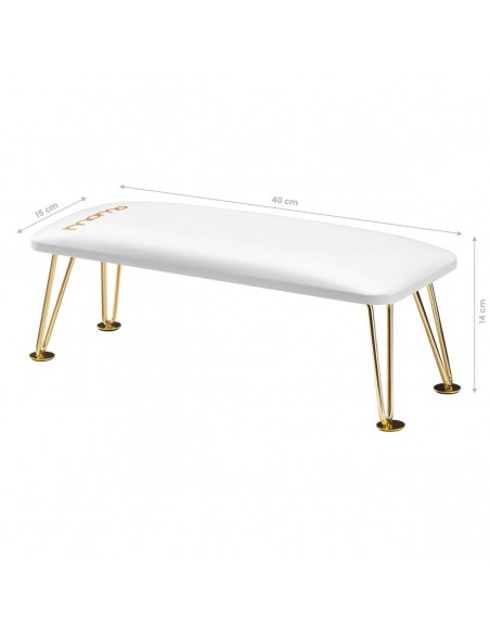 MANICURE STAND 6M GOLDEN WHITE