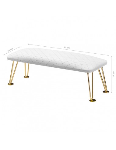 MANICURE STAND 6M GOLDEN WHITE PIK 
