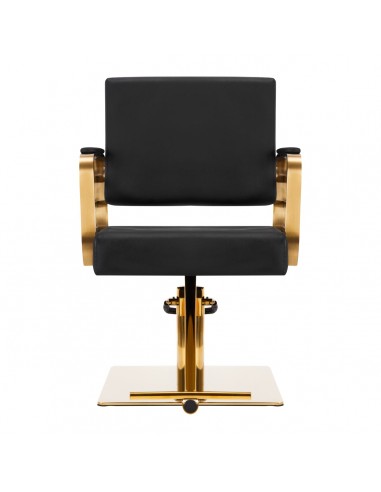 GABBIANO HAIRDRESSING CHAIR AVILA BLACK GOLD