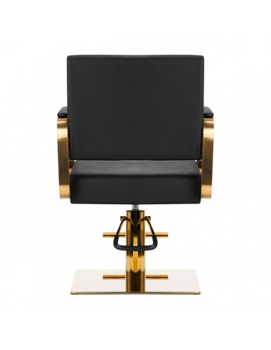 GABBIANO HAIRDRESSING CHAIR AVILA BLACK GOLD