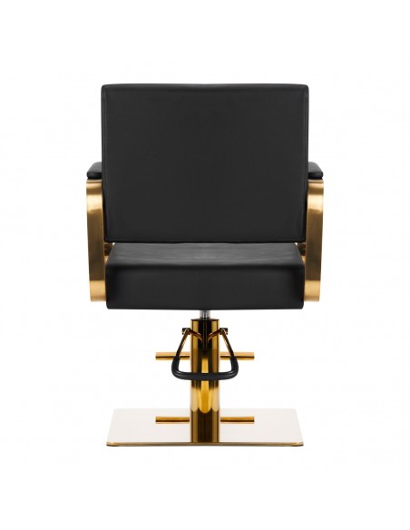 GABBIANO HAIRDRESSING CHAIR AVILA BLACK GOLD