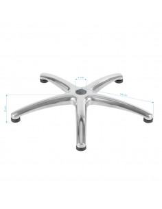 BASE FOR THE HAIRDRESSING CHAIR CROSS L008