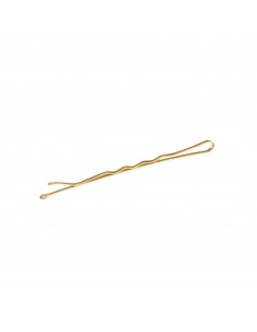 HAIRDRESSING PINS FOR HAIR E-64 50 PCS 6 CM GOLD