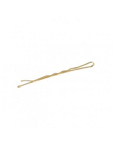 HAIRDRESSING PINS FOR HAIR E-64 50 PCS 6 CM GOLD