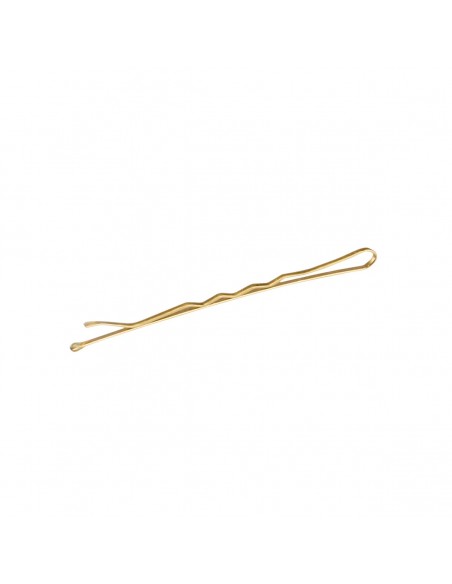 HAIRDRESSING PINS FOR HAIR E-64 50 PCS 6 CM GOLD