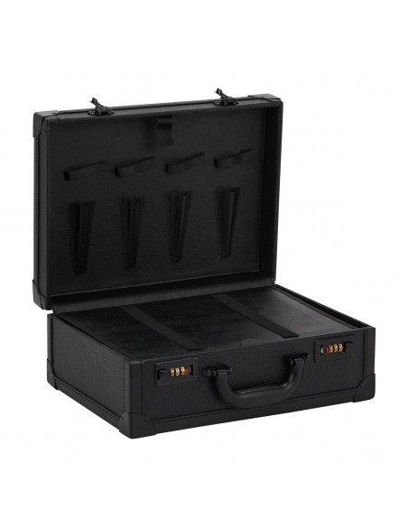 BLACK BARBER HAIRDRESSING SUITCASE