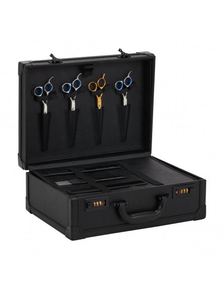 BLACK BARBER HAIRDRESSING SUITCASE
