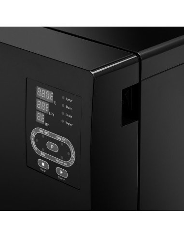 LAFOMED AUTOCLAVE STANDARD LINE LFSS08AA LED WITH PRINTER 8 L CL. B MEDICAL BLACK