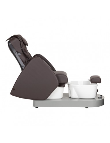 AZZURRO SPA PEDICURE CHAIR 016C WITH HYDROMASSAGE BROWN