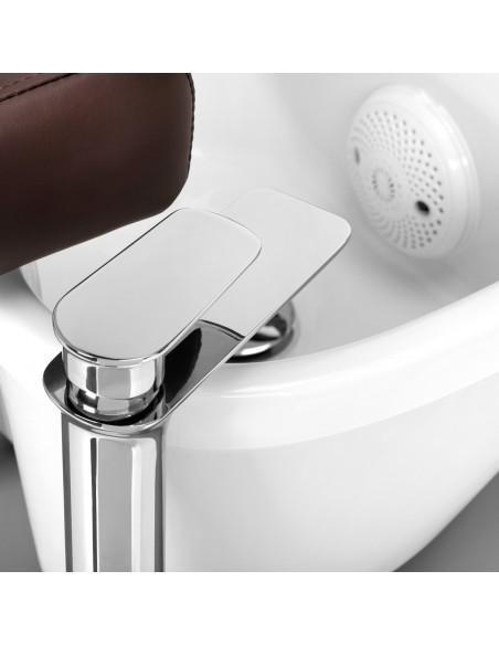 AZZURRO SPA PEDICURE CHAIR 016C WITH HYDROMASSAGE BROWN
