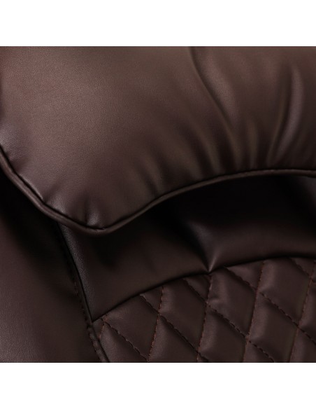 AZZURRO SPA PEDICURE CHAIR 016C WITH HYDROMASSAGE BROWN