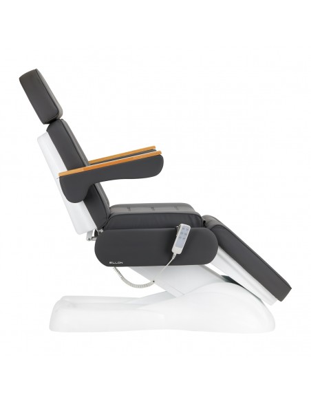 Electric cosmetic chair SILLON Lux 273b 3 actuators gray