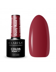CLARESA Hybrid nail polish DUSTY ROSE 4 -5g