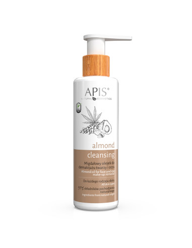 Apis almond oil for face and eye make-up removal 150 ml