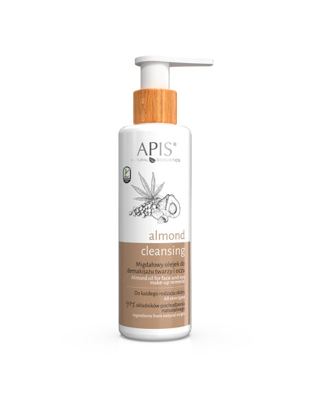 Apis almond oil for face and eye make-up removal 150 ml