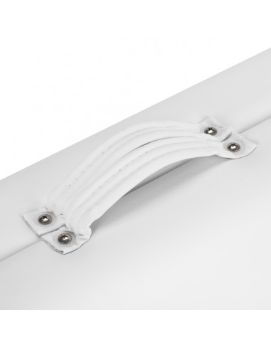 WOODEN FOLDING TABLE FOR MASSAGE COMFORT ACTIVFIZJO LUX 3 SECTIONS 190X70 WHITE