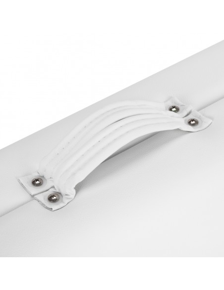 WOODEN FOLDING TABLE FOR MASSAGE COMFORT ACTIVFIZJO LUX 3 SECTIONS 190X70 WHITE