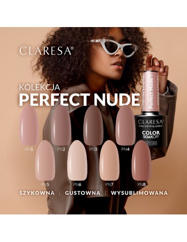CLARESA Hybrid nail polish PERFECT NUDE 3 -5g