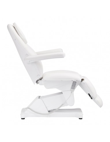 Sillon Basic electric cosmetic chair 3 motors white 