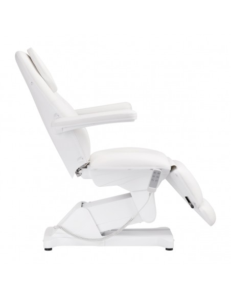 Sillon Basic electric cosmetic chair 3 motors white 