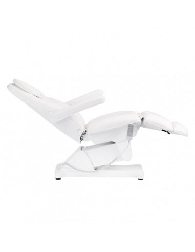 Sillon Basic electric cosmetic chair 3 motors white 
