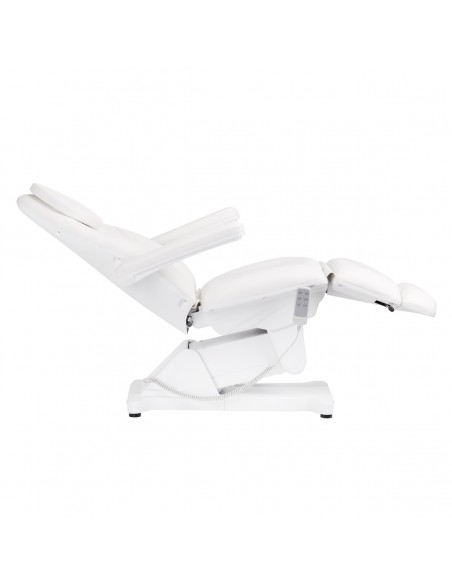Sillon Basic electric cosmetic chair 3 motors white 