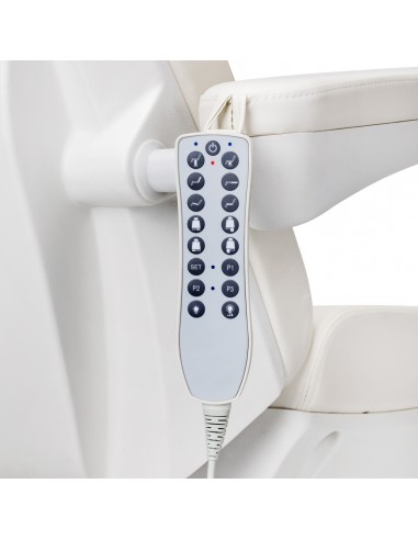 ELECTRIC COSMETIC SEAT AZZURRO 873 PEDI WHITE 