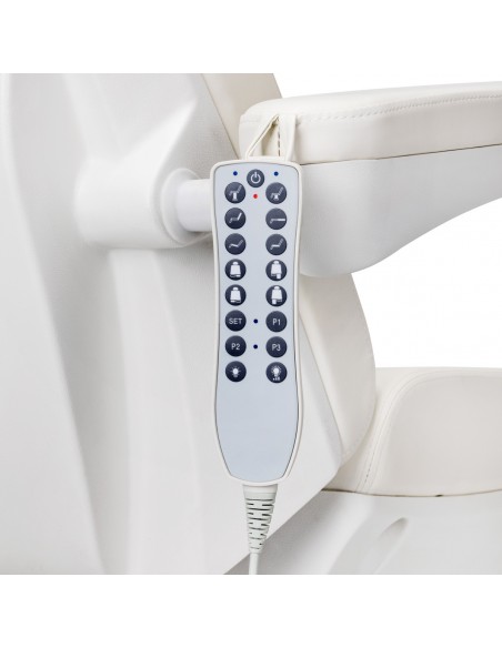 ELECTRIC COSMETIC SEAT AZZURRO 873 PEDI WHITE 