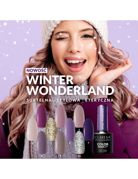 CLARESA Hybrid Polish Winter Wonderland 3 - 5g.
