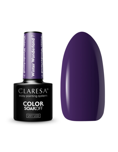 CLARESA Hybrid Polish Winter Wonderland 7 - 5g.
