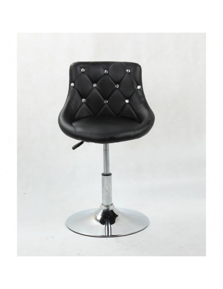 Chair for beauty salon. Chair for hairdresser. Chair for nail salon. Chair Black  BFHC931N