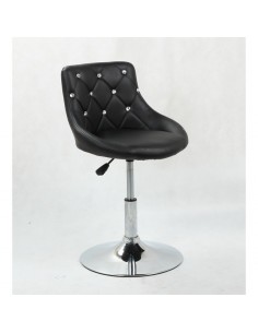 Chair for beauty salon. Chair for hairdresser. Chair for nail salon. Chair Black  BFHC931N