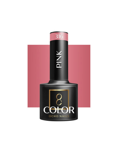 OCHO NAILS Hybrid nail polish pink 316 -5 g