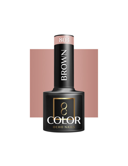 OCHO NAILS Hybrid nail polish brown 803 -5 g