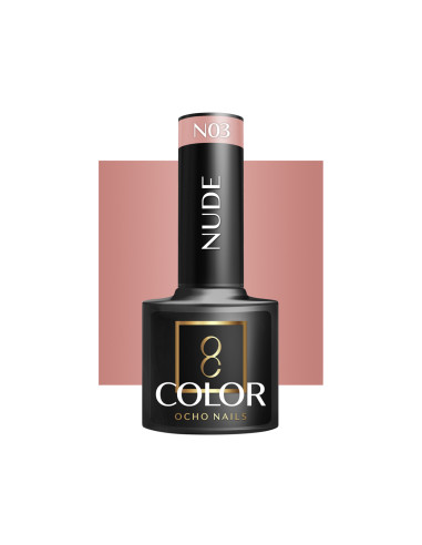 OCHO NAILS Hybrid nail polish nude N03 -5 g